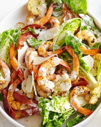 Grilled Shrimp Caesar Salad