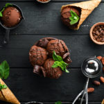 Home-made ice cream